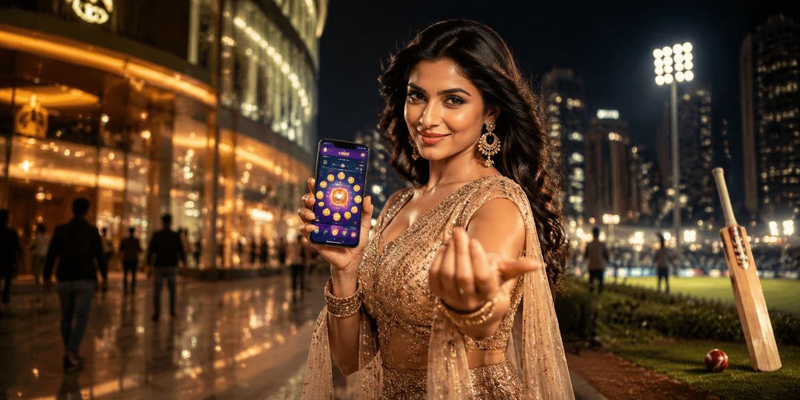 Cricket betting scene in Bollywood style in Delhi